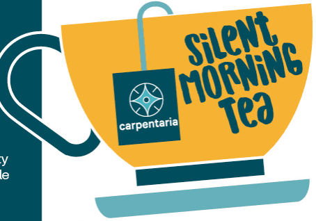 Silent Morning Tea logo
